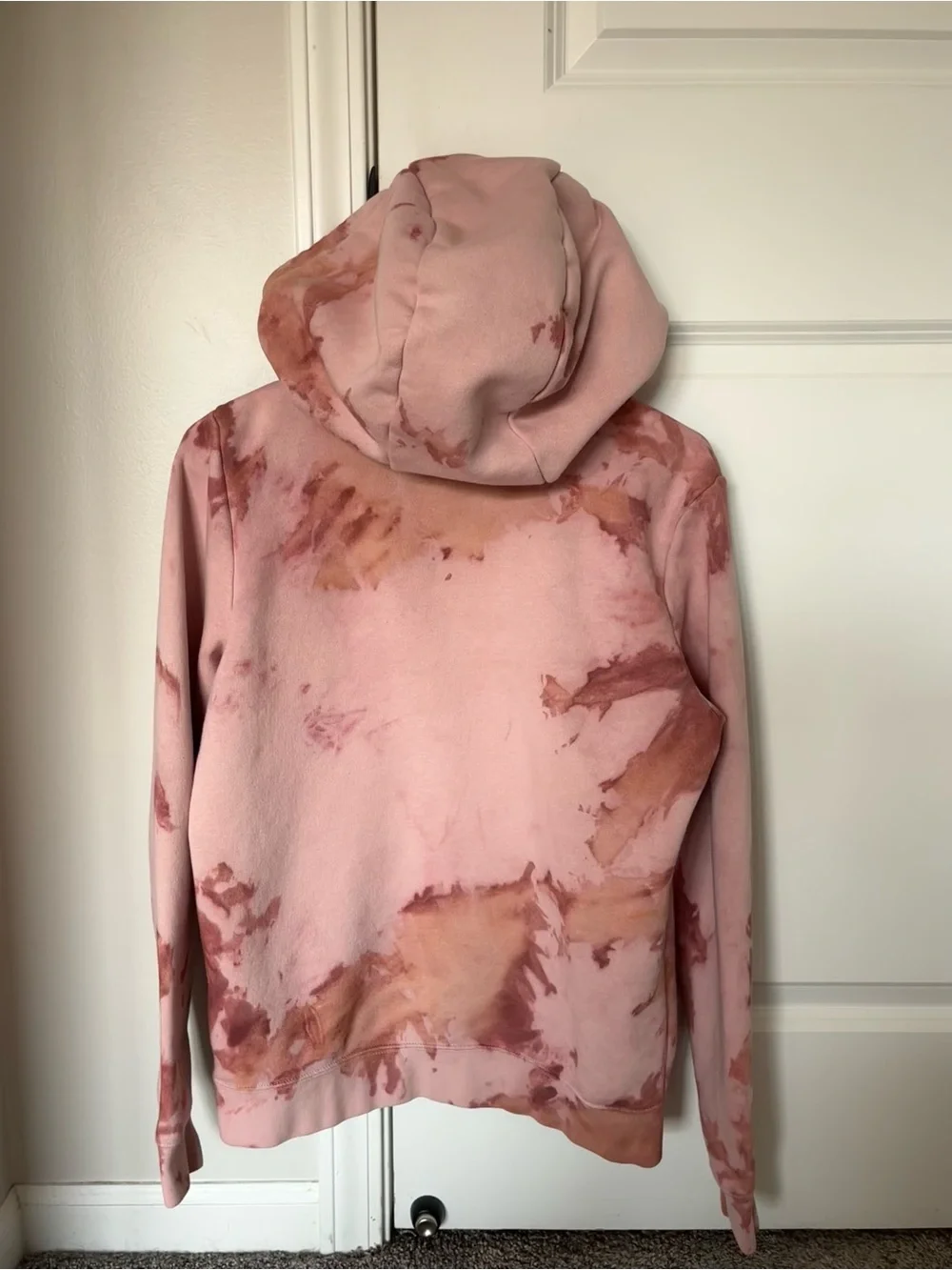 Custom hand-dyed Nike Women's  Cowl Neck Sweatshirt